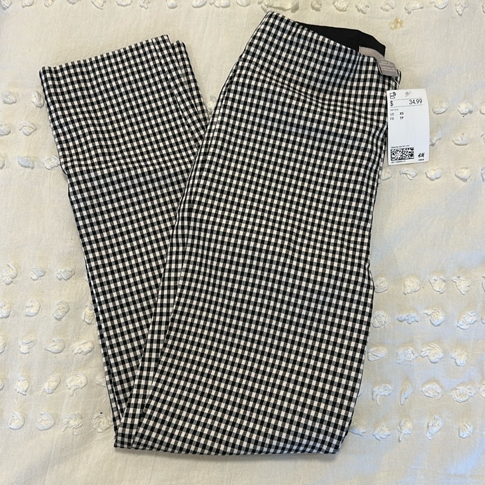NWT! H&M Check Pants